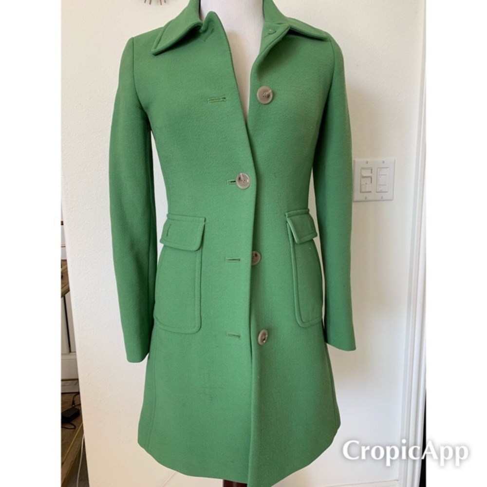 J.Crew Green Coat